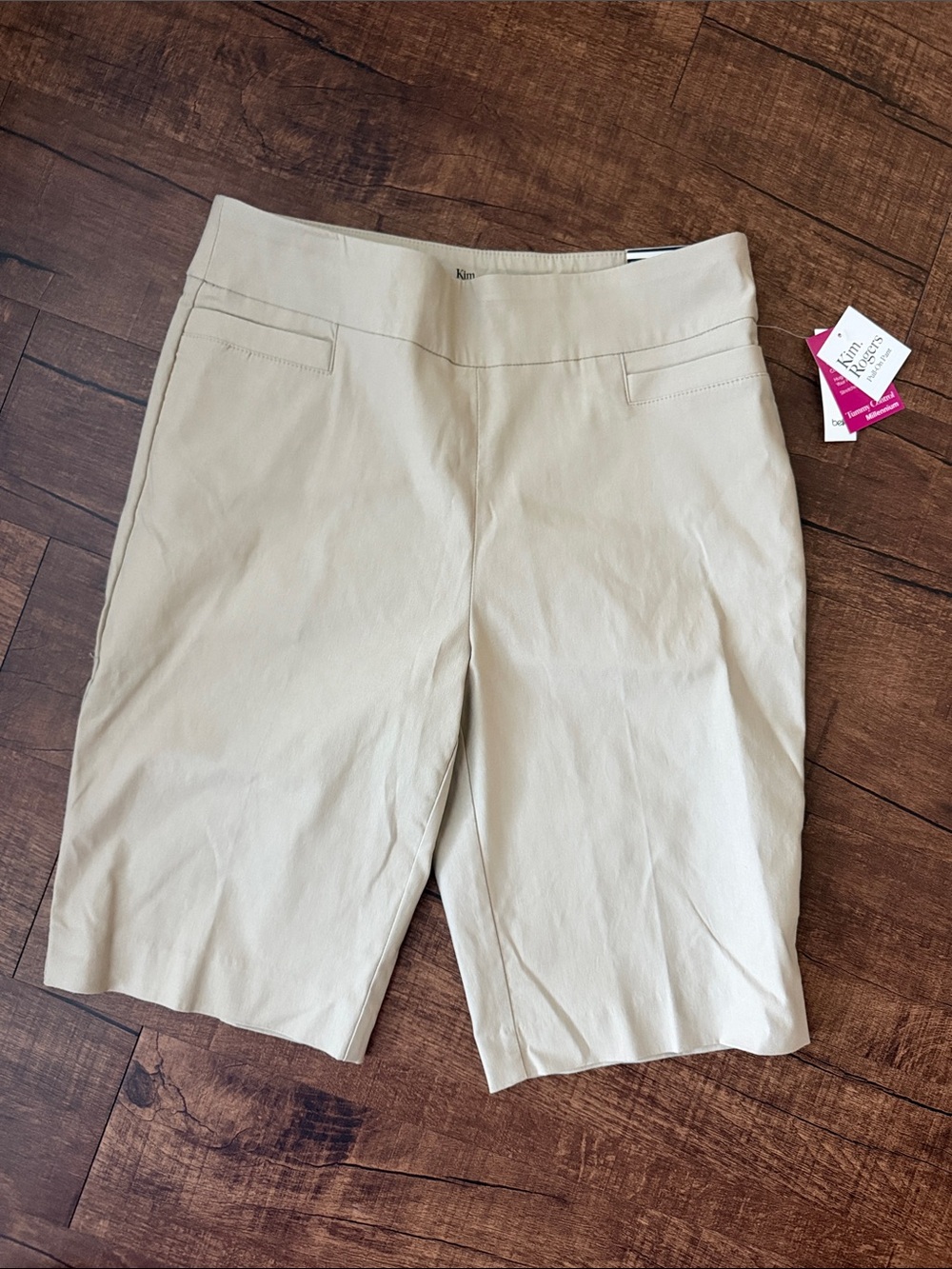 Kim Rogers pull on bermuda shorts